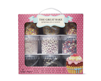 9 IN 1 SPRINKLES CADDY 1KG