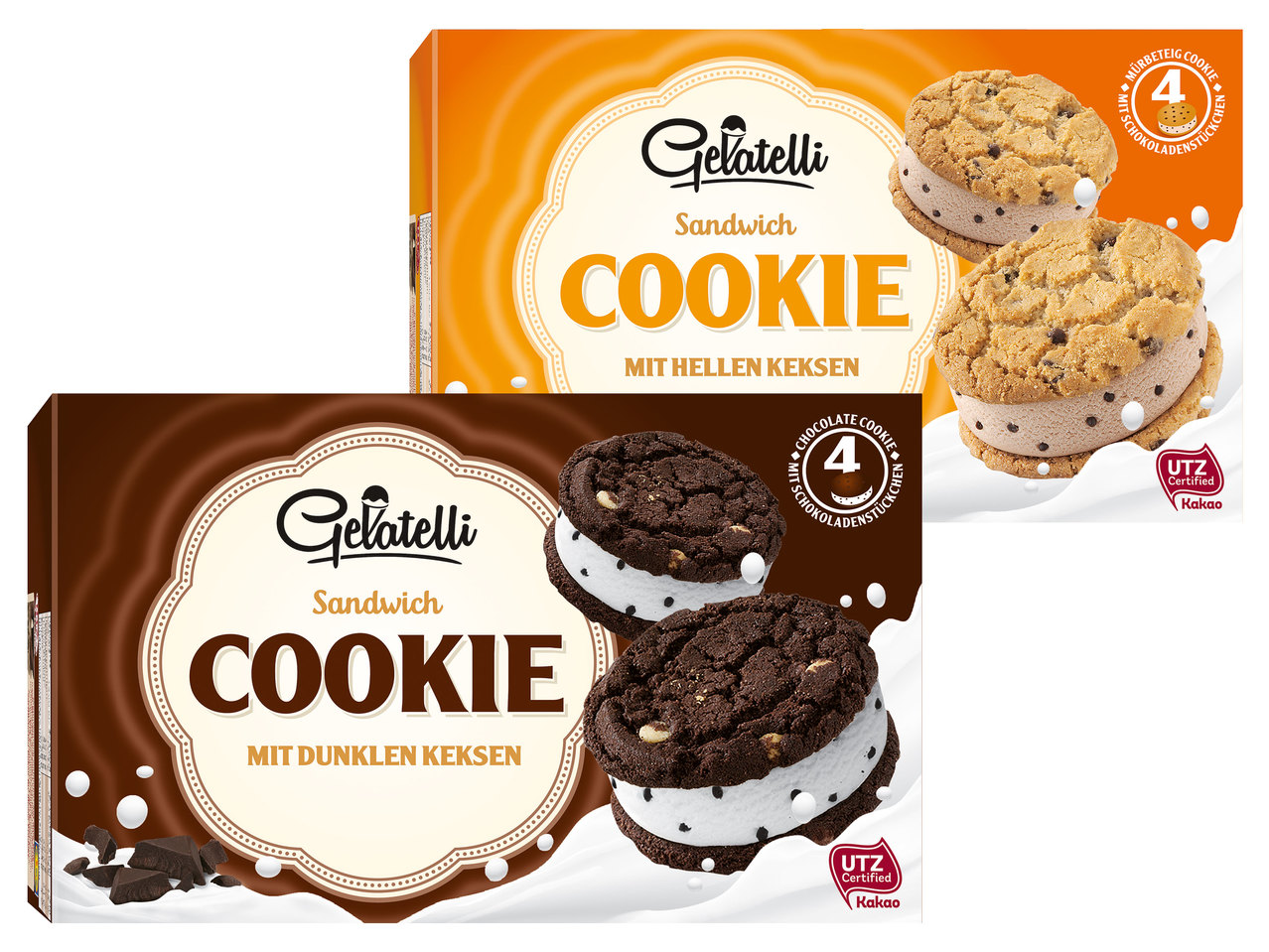 GELATELLI Eiscreme-Cookie