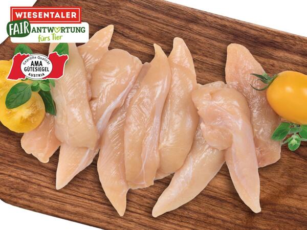 Frische Tierwohl Maishendl Innenfilets