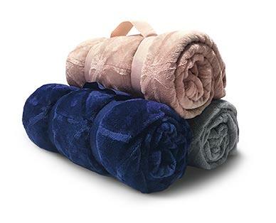 Huntington Home 50" x 70" Royal Plush Throw
