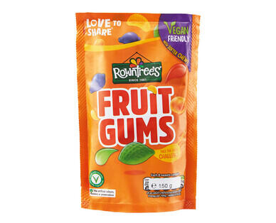 Rowntree Fruit Pastilles 143g or Fruit Gums 150g