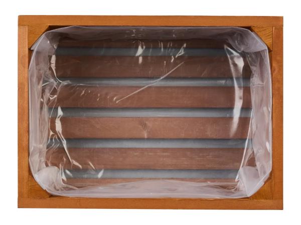Parkside Wooden Planter - Brown