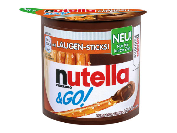 FERRERO Nutella & Go! Laugen-Sticks