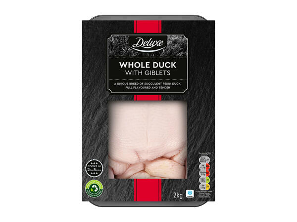 Deluxe Fresh Whole Duck with Giblets