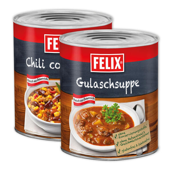 Gulaschsuppe / Chili con Carne