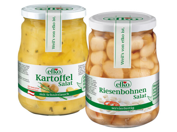 Efko Salate im Glas