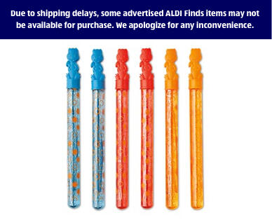 Bee Happy 
 6-Pack Bubble Wands or Jumbo Chalk