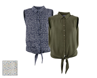 Ladies' Tie Front Top