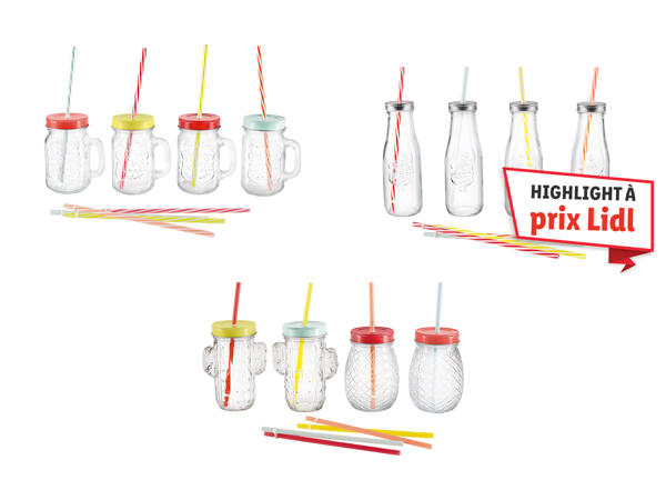 Verres, lot de 4