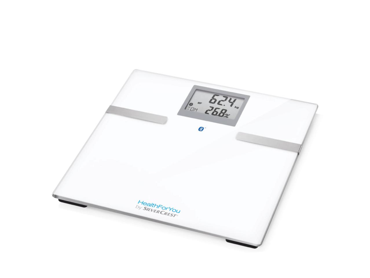 SILVERCREST PERSONAL CARE Bluetooth Diagnostic Scales