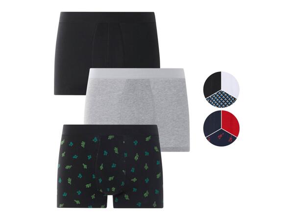 Men's boxers, 3 pieces