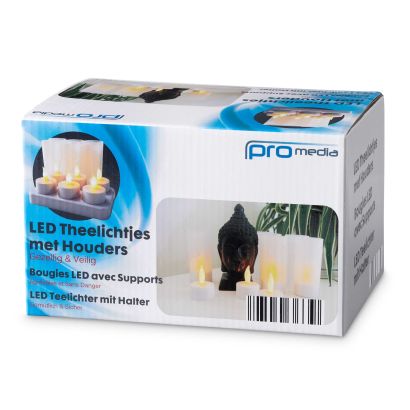Lampes d'ambiance rechargeables, 6 pcs