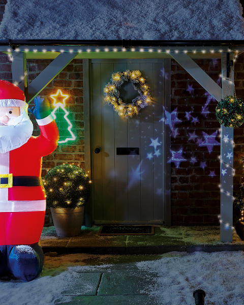 10M Ice White Rope Light