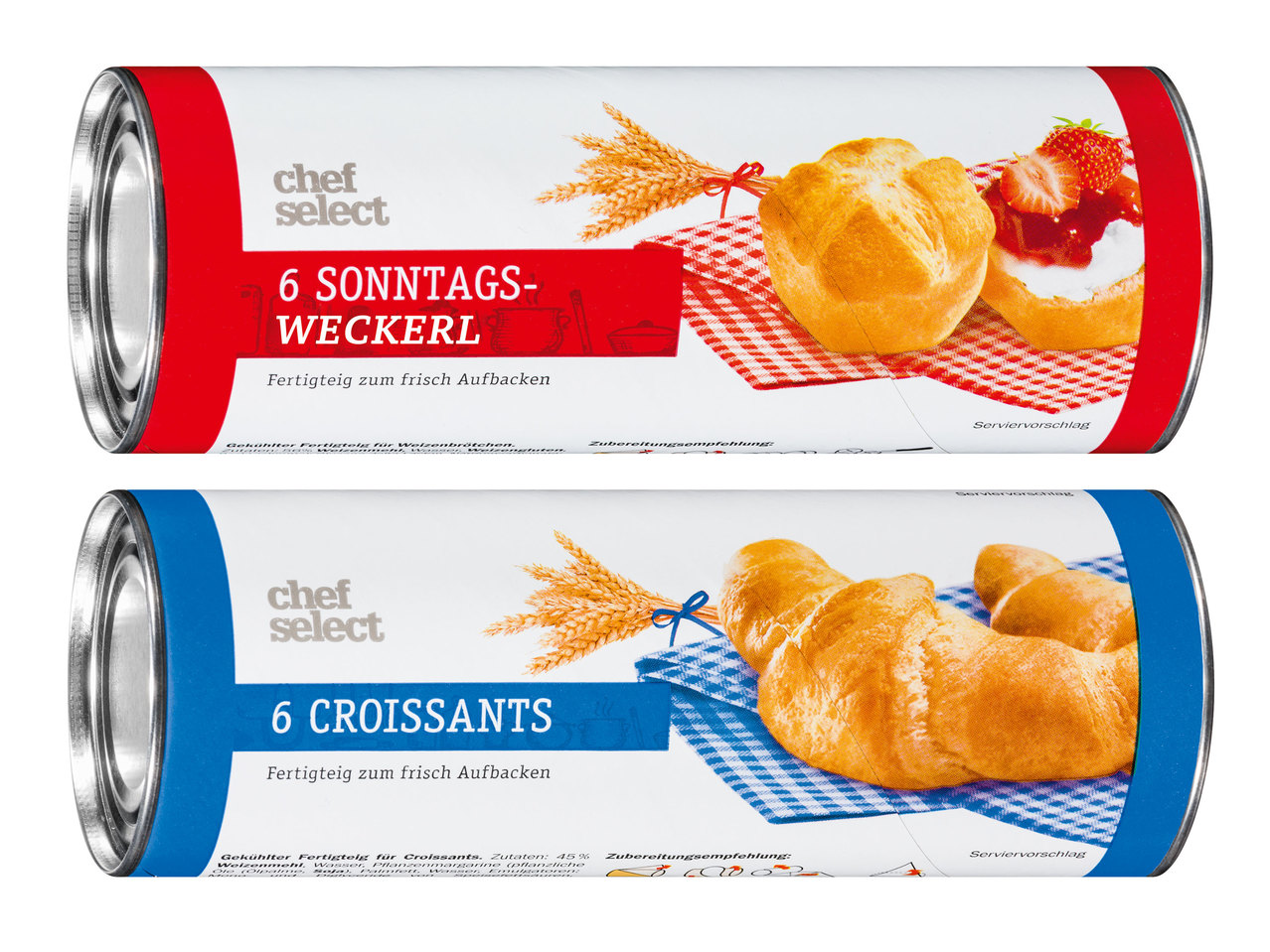 CHEF SELECT Croissants/Sonntagsweckerl