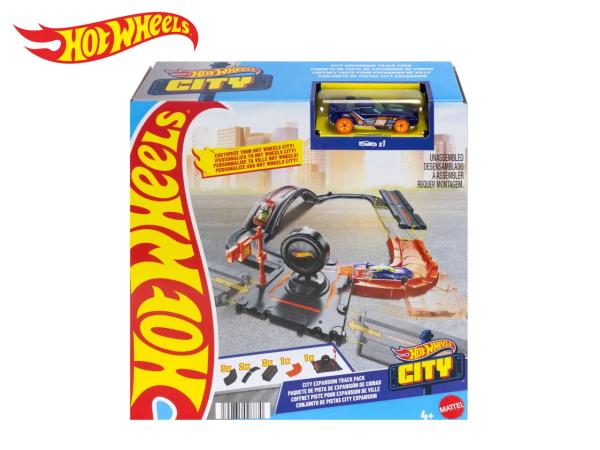 Hot Wheels City Expansion Track Pack Set