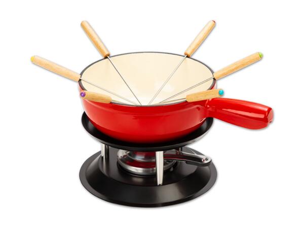 Gusseisen Fondue-Set