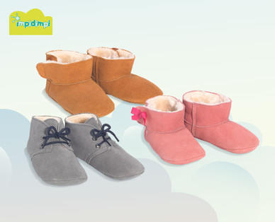 IMPIDIMPI Baby-Krabbelschuhe, gefüttert