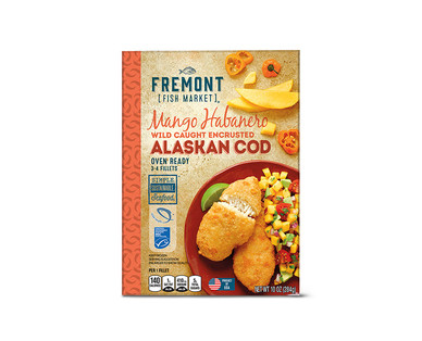 Fremont Fish Market Mango Habanero or Mustard Pretzel Cod