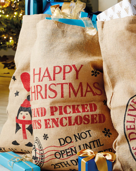 Do Not Open Jute Gift Sack
