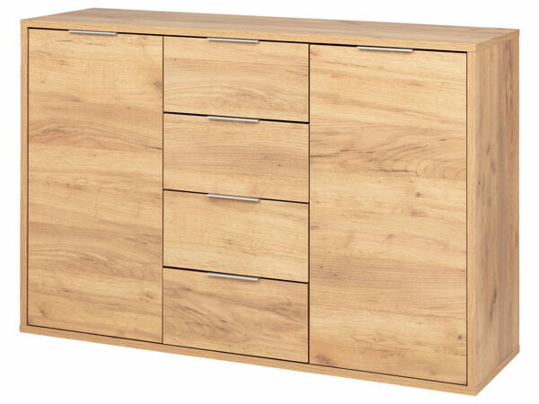 Cabinet with 2 Doors and 4 Drawers