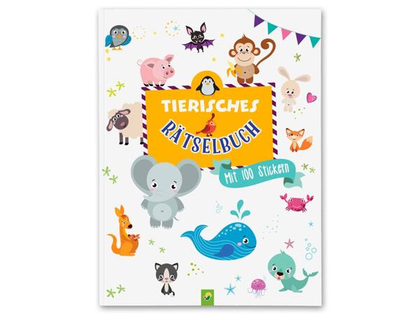 Rätsel- und Stickerbuch