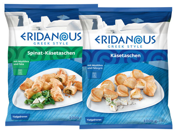 Käse- oder Spinat-Käsetaschen
