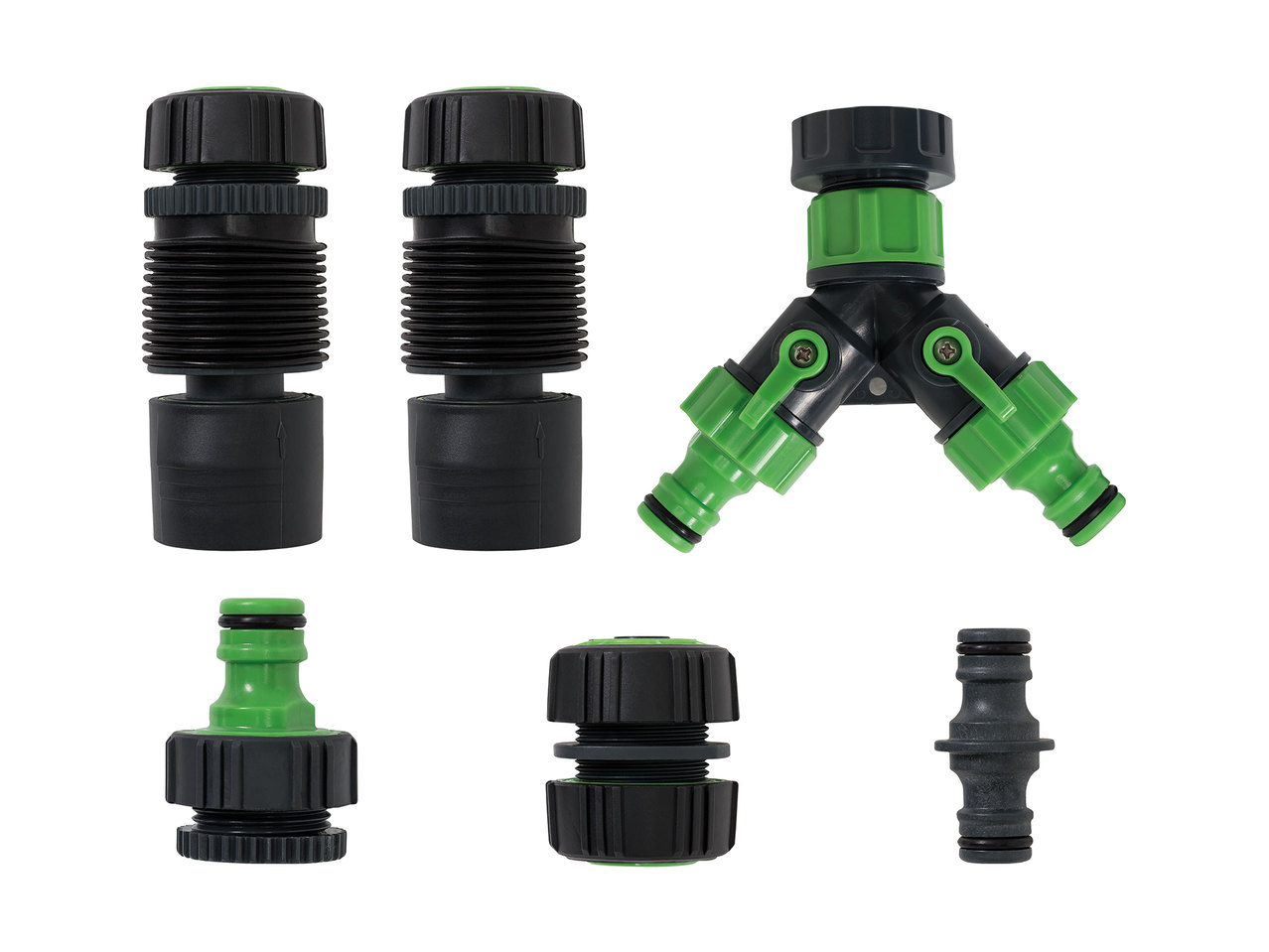 Florabest 4-Way Tap Adaptor or Hose Connector Set1