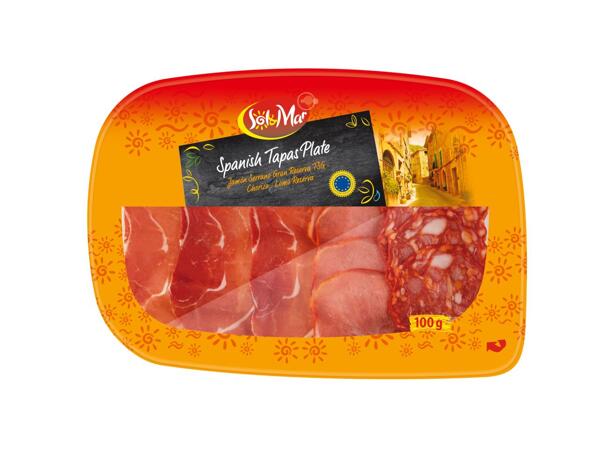Sol & Mar Spanish Tapas Plate