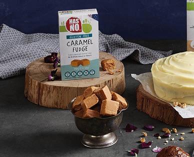 Gluten Free Caramel or Chocolate Fudge 140g