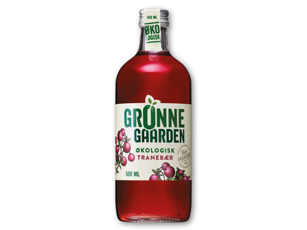 GRØNNEGAARDEN Økologisk drik
