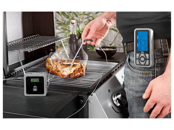 GRILLMEISTER Bezdrátový grilovací teploměr GFGT 433 B2 / Bluetooth GTGT 2.4 A2
