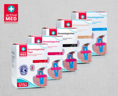 ACTIVE MED Kinesiologie Tape, Doppelpkg.