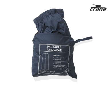 ADULTS PACKABLE RAIN JACKET OR PANT
