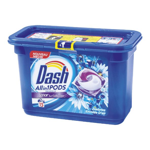 DASH(R) 				Capsules de lessive, 22 pcs