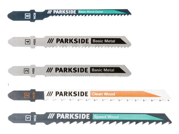 PARKSIDE(R) Jigsaw/Sabre Saw Blade Set