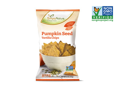 SimplyNature Pumpkin Seed Tortilla Chips