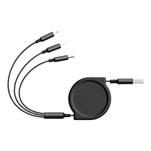 MAGINON(R) Aufrollbares 3-in-1-Ladekabel
