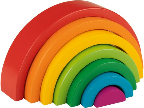 Montessori Wooden Rainbow Blocks