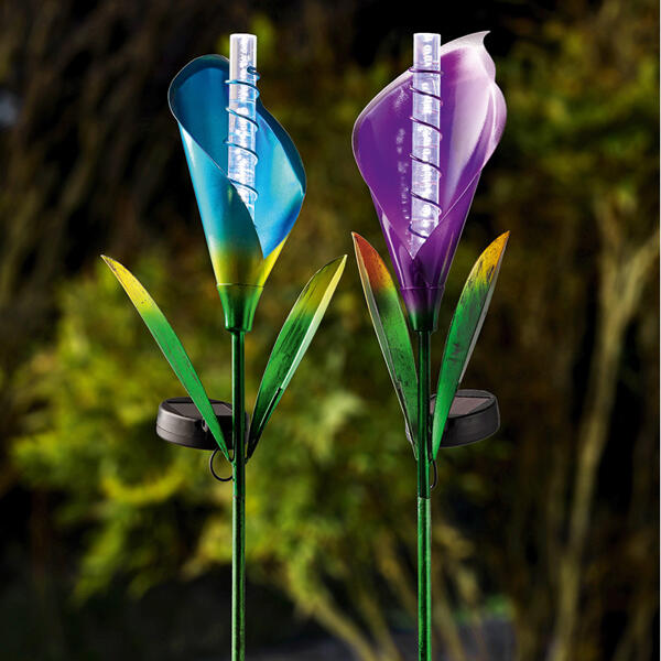 LED-Solar-Gartenstecker "Calla"