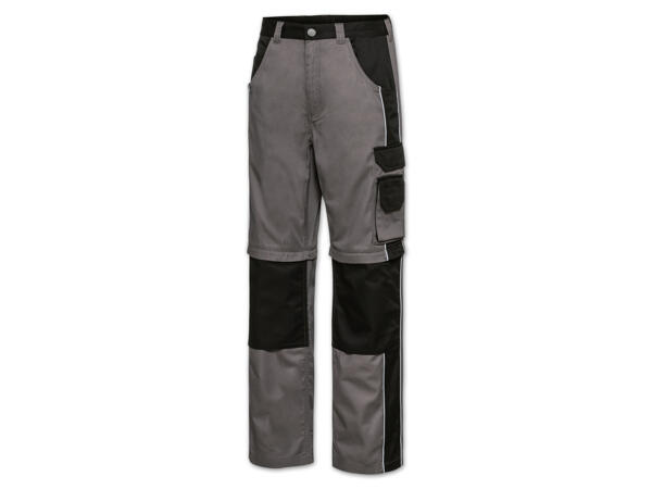 Damen/Herren „Zipp-Off"-Arbeitsbundhose