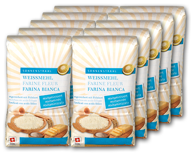 Farine blanche revitaminée SONNENSTRAHL
