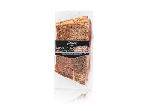 Pork cheek with Brandy