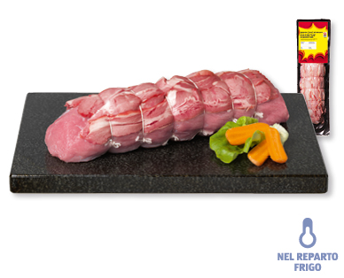 Arrosto di vitello con pancetta di vitello