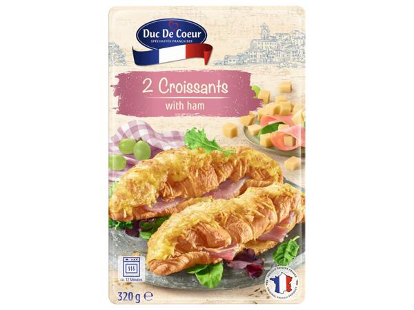 Croissants with Ham