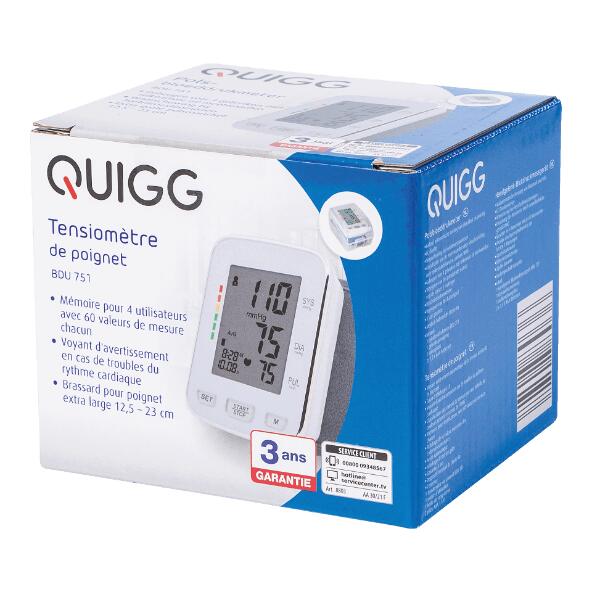 QUIGG(R) 				Bloeddrukmeter