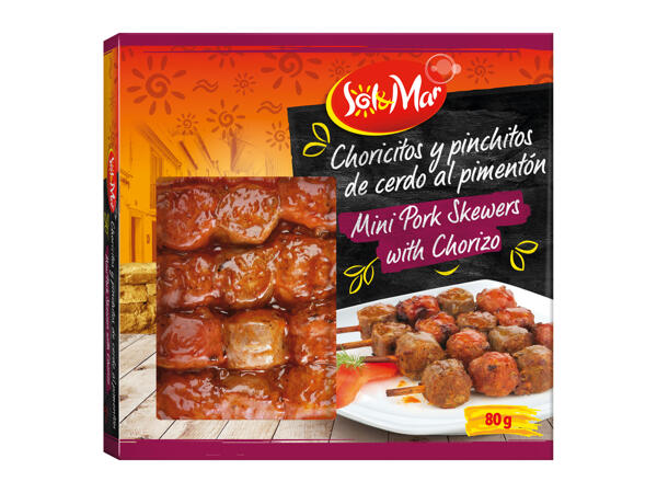 Sol&Mar Mini Pork Skewers