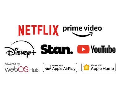 43" Full HD TV with webOS