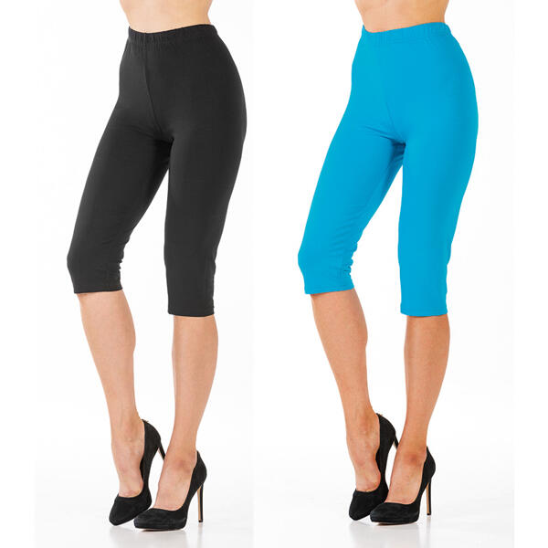 Capri-Leggings 2er-Pack