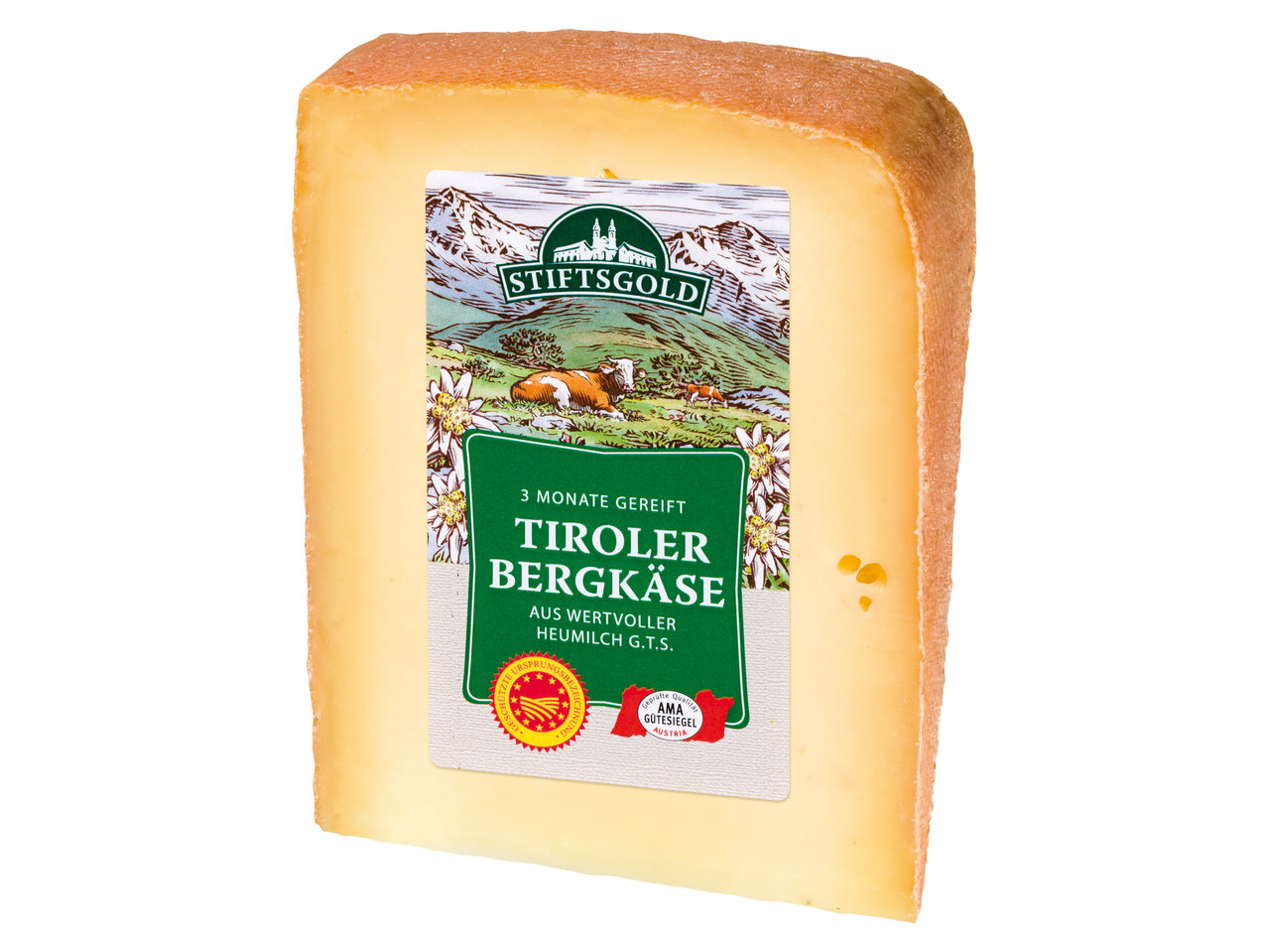 STIFTSGOLD Tiroler Heumilch Bergkäse