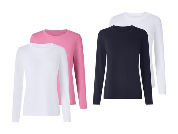 Langarmshirts, 2er-Set